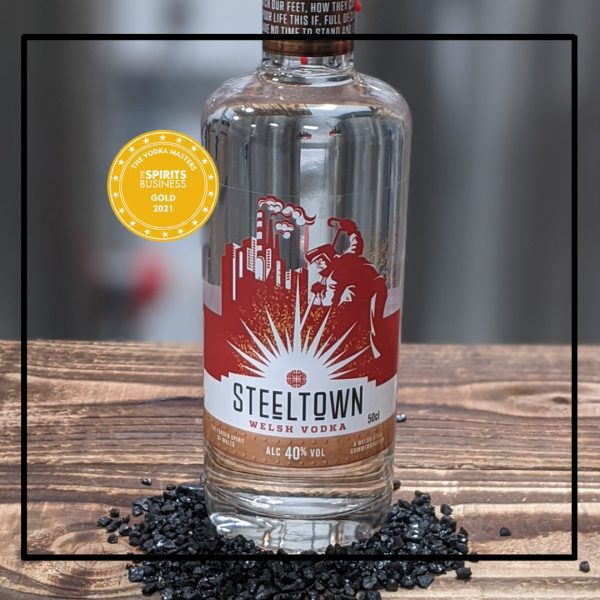 Spirit of Wales Distillery_Steeltown Welsh Grain Vodka_Vodka Masters 21 border Spirit of Wales Distillery_Steeltown Welsh Grain Vodka_Vodka Masters 21 border