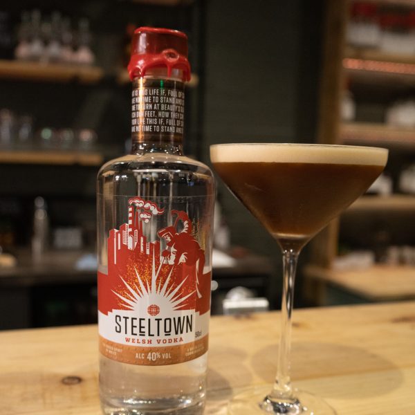 Spirit of Wales Distillery_Steeltown Welsh Vodka_Espresso Martini Spirit of Wales Distillery_Steeltown Welsh Vodka_Espresso Martini