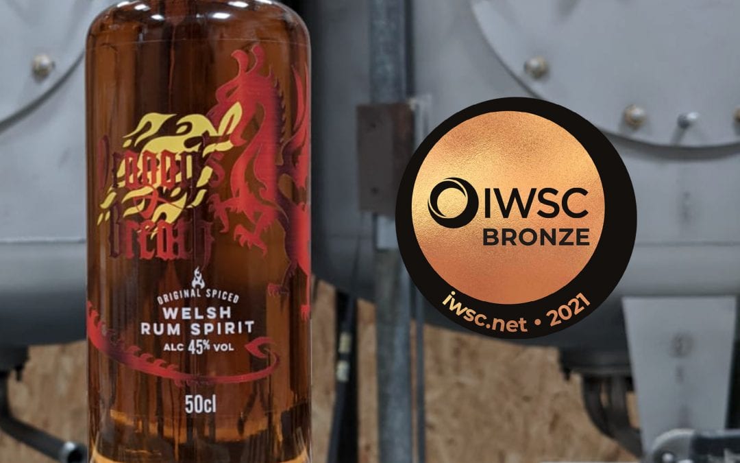 Dragon's Breath Welsh Rum Spiced Things Up with its First Award. - Spirit  of Wales