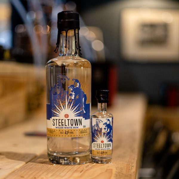 Spirit of Wales Distillery - Steeltown White Welsh Rum Spirit of Wales Distillery - Steeltown White Welsh Rum