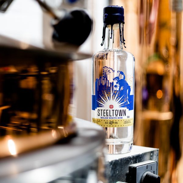 Spirit of Wales - Steeltown Welsh Rum 50cl - Made in Wales Spirit of Wales - Steeltown Welsh Rum 50cl - Made in Wales