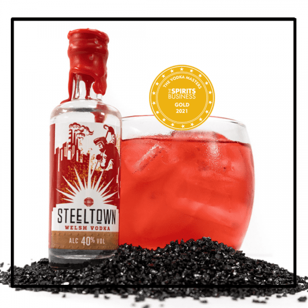 Spirit of Wales Distillery - Steeltown Welsh Vodka - Gold Masters 2021 Spirit of Wales Distillery - Steeltown Welsh Vodka - Gold Masters 2021