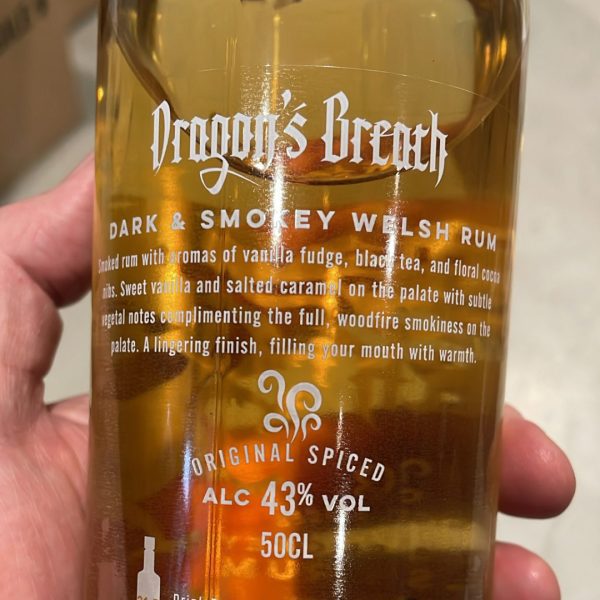 Dragons Breath Dark and Smokey Welsh Rum 3 Dragons Breath Dark and Smokey Welsh Rum 3